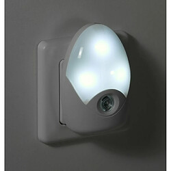 Buena Vista Home Entertainment (France) S.A. Vivanco NL 3LED Veilleuse LED avec capteur crépusculaire Blanc