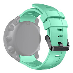 Acheter Wewoo Bracelet vert menthe pour les bracelets de montre Silicone verticaux Suunto Ambit3, largeur: 24 mm