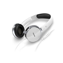 Philips SHM7110U/00 Micro Casque Filaire 97dB Circum Auriculaire Charge Rapide Blanc