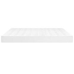 Avis vidaXL Matelas de lit à ressorts ensachés Blanc 180x200x20 cm