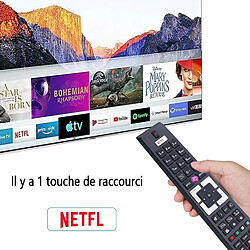 Acheter SANAG Telecommande Universelle Rc A4995 Pour Gogen Edenwood Telefunken Continental Edison Hyundai Digiquest Qilive Haier Lcd Led Smart Tv Les Boutons Et Les Fonctions Sont Les Mêmes Que Ceux De La Tele