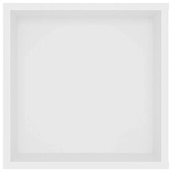 Acheter vidaXL Meuble TV mural Blanc 102x35x35 cm Bois d’ingénierie