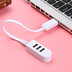 Acheter Wewoo Adaptateur HUB femelle de 1,2 m TPE USB A à 3 ports USB