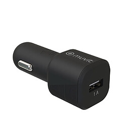 Muvit Chargeur Voiture Allume-cigare USB 1A - 5W Noir