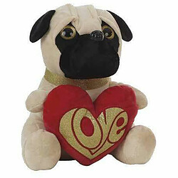 BigBuy Kids Jouet Peluche Pug 32 cm