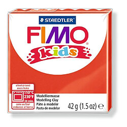 Pâte Fimo Kids 42 g Rouge 8030.2 - Fimo