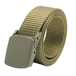 Ceinture En Nylon Pour Hommes Respirant Pour L'extérieur, Boucle à Glissière, Vert pas cher