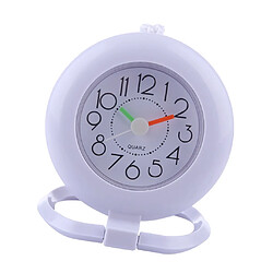 Acheter horloge murale salle de bain douche ardoise suspendue horloge avec anneau de serviette blanc