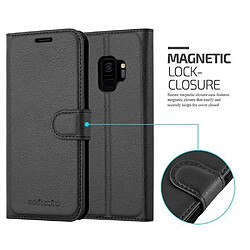 Avis Cadorabo Coque Samsung Galaxy S9 Etui en Noir