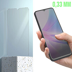 Avizar Verre Trempé pour Oppo A78 Protection Dureté 9H Anti-rayures transparent pas cher