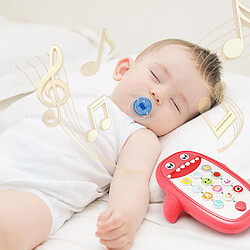 Acheter 2pcs Bébé Nourrissons Apprentissage Précoce Téléphone De Dentition Jouet Musique Jouer Et Apprendre