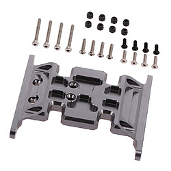 Support de bâti d'engrenage de voiture RC en métal pour gris sur chenilles SCX10 TFL RC au 1/10 axial