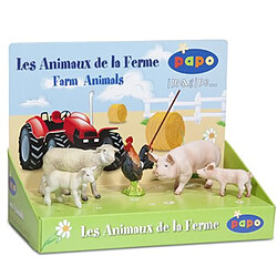 Papo Figurine animaux de la ferme : Coffret 1 : 5 figurines