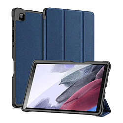 Dux Ducis Etui en PU avec support tri-pliure bleu pour votre Samsung Galaxy Tab A7 Lite 8.7 pouces