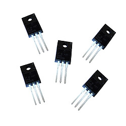 5pcs Transistors à Effet de Champ MOSFET 600V 8A 3 Pin TO-220 8N60