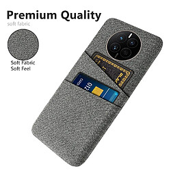 Coque en TPU anti-chute avec deux porte-cartes pour votre Huawei Mate 50 4G - gris