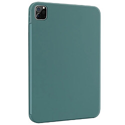 Coque en silicone vert pour votre iPad Pro 11-pouces (2021)/(2020)/(2018)