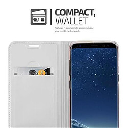 Cadorabo Coque Samsung Galaxy S8 Etui en Argent pas cher