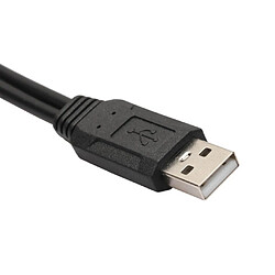 Avis USB 2.0 Mâle Vers USB 3.1 Type C + Micro USB Câble de Chargement de Données Mâle Type B