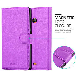 Cadorabo Coque Nokia Lumia 540 Etui en Violet