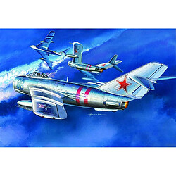 Zvezda 7318 500787318-1:72 MIG-17 Fresco Soviet Fighter Kit de Construction de modélisme en Plastique Non laqué