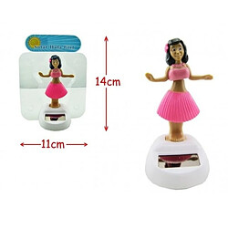 Avis Totalcadeau Figurine Danseuse Hawaïenne Solaire à énergie solaire qui bouge