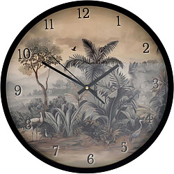 Sil Horloge murale en polypropylène Sépia 40 cm.