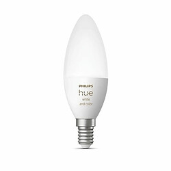 Philips Hue Ampoule LED E14 White Color 4W Hue RGBW No Flicker Ledkia Ampoule LED E14 White Color 4W Hue