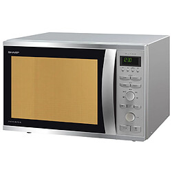 Micro-ondes + gril 40l 1050w inox - r941stw - SHARP