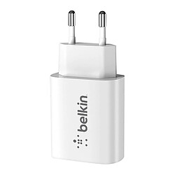 Chargeur secteur USB-C 25W Belkin Blanc