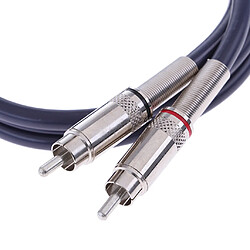 Acheter câble femelle double xlr vers mâle rca 2 xlr vers 2 fiche rca câble audio 0,5 m