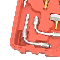 vidaXL Kit de testeur de pression d'injection de carburant pas cher