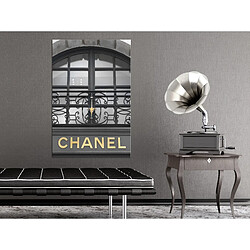 Artgeist Tableau - Gold Signboard (1 Part) Vertical 40x60 cm