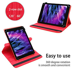 Cadorabo Coque Medion LifeTab P8513 Etui en Rouge