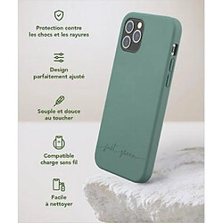 Avis BIGBEN Coque iPhone 12 / 12 Pro Natura Night Green - Eco-conçue Just Green