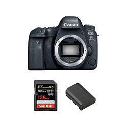 CANON EOS 6D II Body + SANDISK Extreme Pro 128GB 170MB/s SDXC + CANON LP-E6N Battery