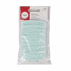 Rayher Fil chenille polyester 3 m bleu