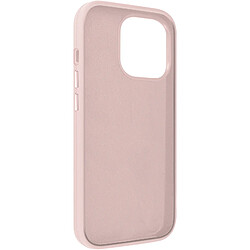 Moxie Coque pour iPhone 15 Pro Semi-rigide Intérieur Microfibre Rose Poudré