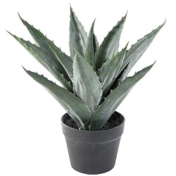 Pegane Plante artificielle haute gamme Spécial extérieur / AGAVE artificielle - Dim : 43 x 45 cm