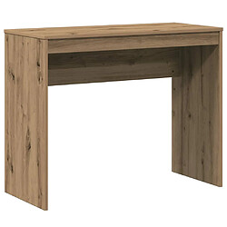 vidaXL Bureau chêne artisanal 90x40x72 cm bois d'ingénierie