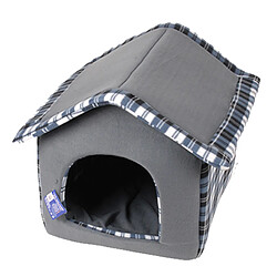 Avis DOGI ECOSSAIS NID POUR ANIMAUX DE COMPAGNIE MAISON POUR CHIEN CHAT ANIMAUX 3 COULEURS GRIS/BLEU/NOIR 42X35X40CM MIX+Dogi