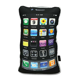 Totalcadeau Coussin en forme de smartphone géant oreiller téléphone