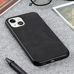 Coque en TPU + PU noir pour Apple iPhone 13 6.1 pouces