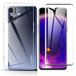 Xeptio Oppo Find X5 Lite 5G coque tpu et vitre full noir