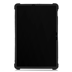 Coque en silicone avec béquille coulissante noir pour votre Samsung Galaxy Tab S7