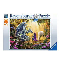 Ravensburger Puzzle Premium de 500 Pièces Softclick Thème Dragon Whisperer Multicolore