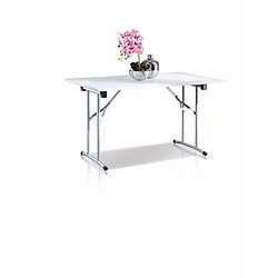 Alter Table de camping pliable - Blanc