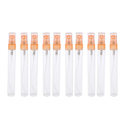 10x Vide 5 / 10mL Flacons en verre de tube de pulvérisation de pompe de bouteille de parfum rechargeable 10 ml