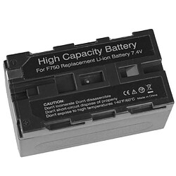 Batterie lithium-ion NP-F 750 pour Sony, 4400mAh