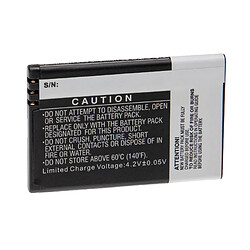 vhbw Batterie remplacement pour Sonocaddie G-4L, HE9701N pour appareil GPS de navigation de golf (1700mAh, 3,7V, Li-ion)